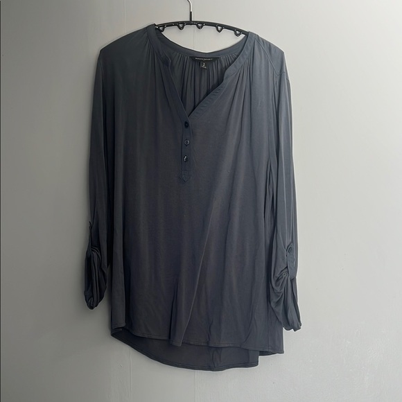 Banana Republic Tops - Women's Gray Button-Up Top